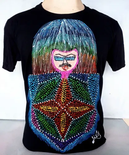 Camisetas personalizadas pintadas artesanalmente 