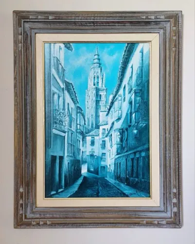 Quadro Reprodução De Obra Pahallezo Ritte