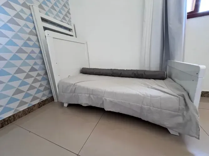 Berço cama com colchão