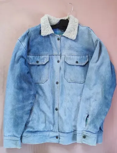 Jaqueta jeans trucker antiga cgc