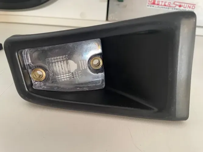 Lanterna nova da placa trazeira para luz lado esquerdo strada