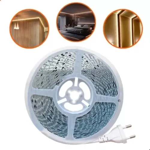 Fita 240leds 220v decoração armário MDF 10 metros