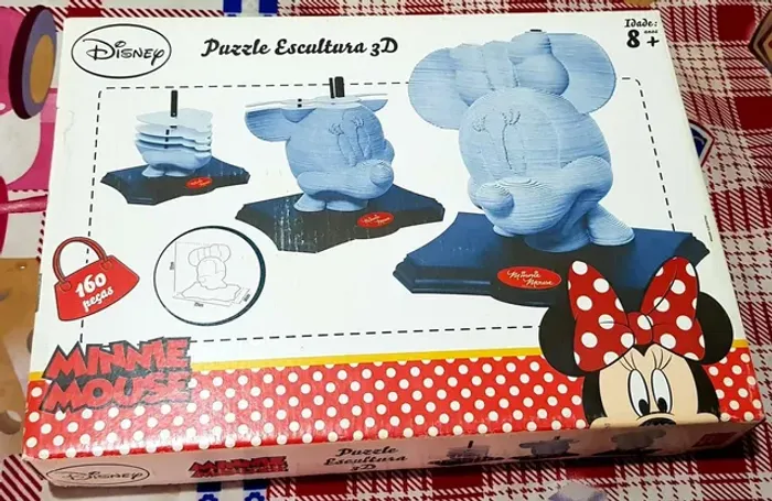 Moldura 3d Da Minnie