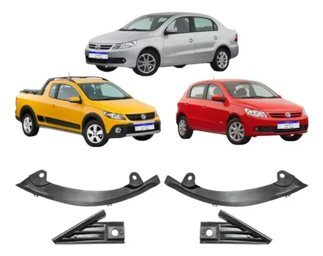 Kit Garra Farol Gol Saveiro Voyage G5 2009 2010 2011 2012