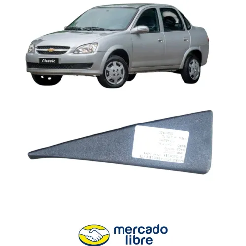 Moldura Int Porta Traseira Dir Gm Corsa Classic 2002 A 2010