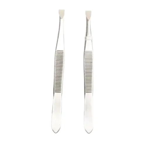 Kit 2 Pinça Profissional De Sobrancelhas