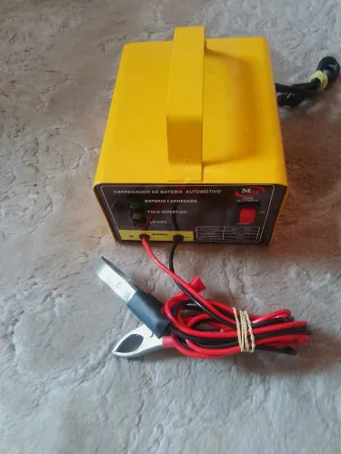 Carregador de bateria moto 12v 5ah