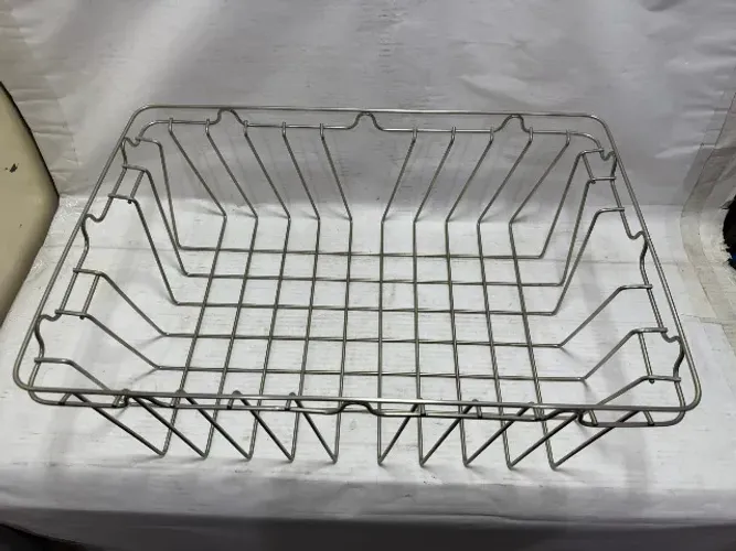 USADO - CESTO INOX 304 ARAMADO ANGULAR ALTO 19,60 X 36,00 X 54,00CM PARA AUTO CLAVE