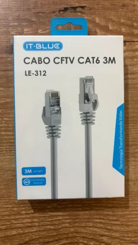 Cabo De Internet Cat6 3 Metros