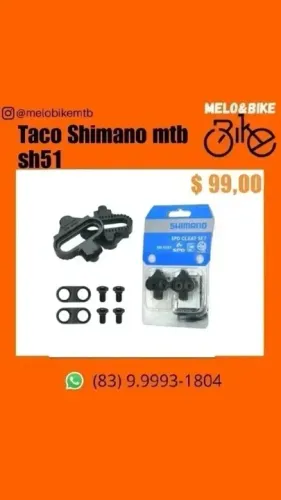 Taco Shimano SH51 MTB SPD Cleat Set