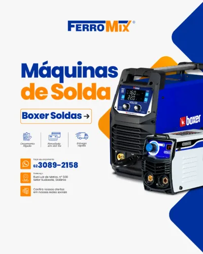 Maquina Inversora de Solda - Maquinas profissionais e Indústrias - Parcelado em até 10 x
