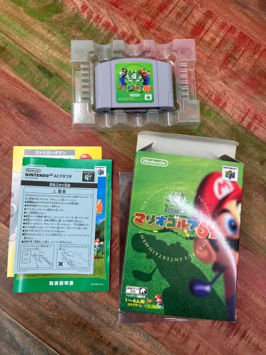 Jogo Mario Golf Original Nintendo 64 CIB