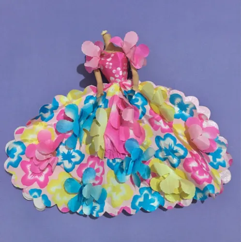 Vestido Barbie Blossom Beauty / Flores Magicas 1996