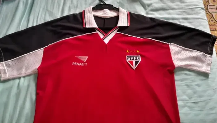 Camisa São Paulo Polo Penalty Comissão Técnica 1998/ 99