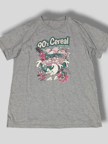 Camiseta vintage 90's Cereal Original Tamanho M - em Perfeito Estado