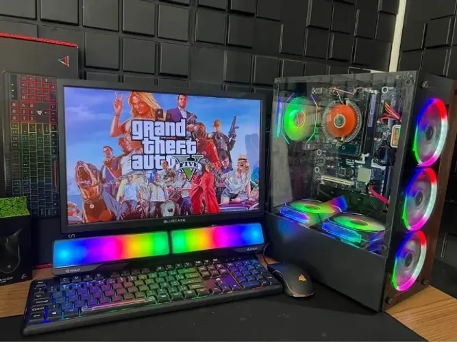 Pc Gamer de entrada com suporte para UPGRADE  BARATO COMPLETO