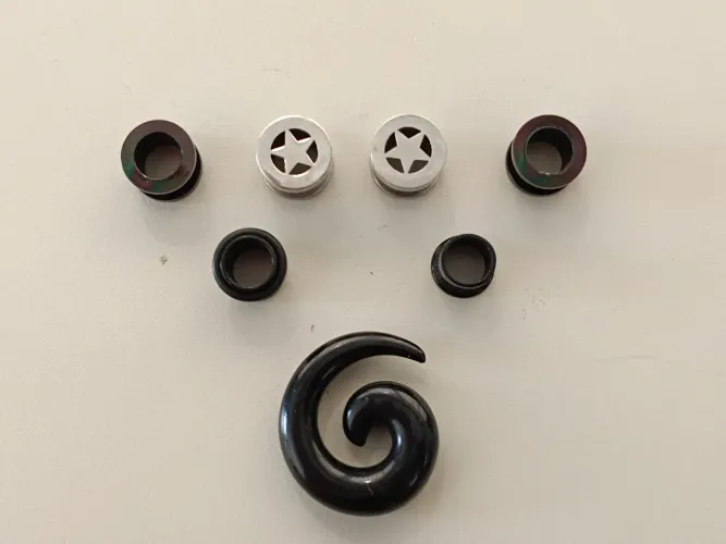Kit de Piercing para Orelha - 7 peças