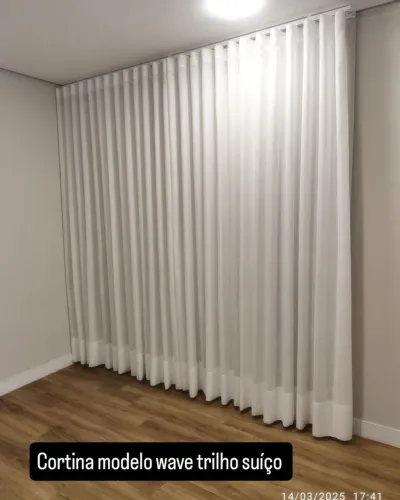 Confecção de cortinas sob medidas 