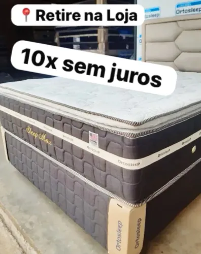 Cama box suporte e colchão NovA