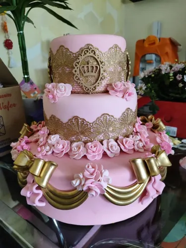 Bolo fake de biscuit 