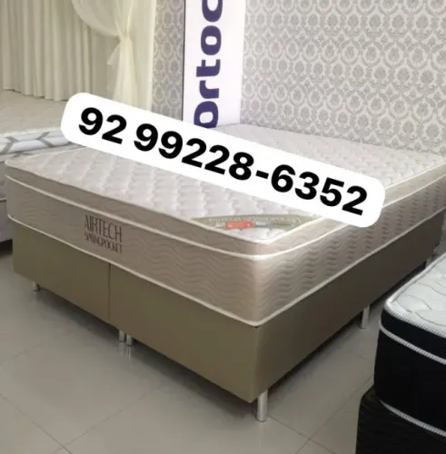 Cama queen molas ensacadas nova