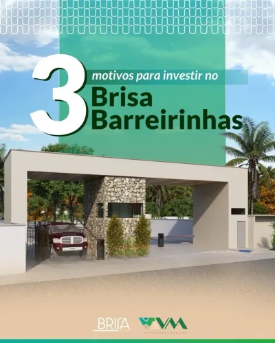 Lotes no Brisa Barreirinhas | 200m² com Lazer Completo| Parcelas ate 100 vezes