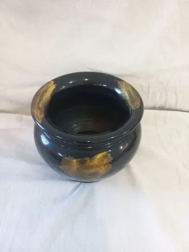 CACHEPO CERÂMICA DECORADO