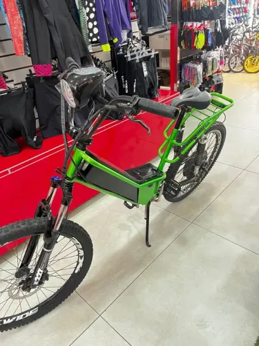 Bicicleta Elétrica 800w Bateria de Lítio 