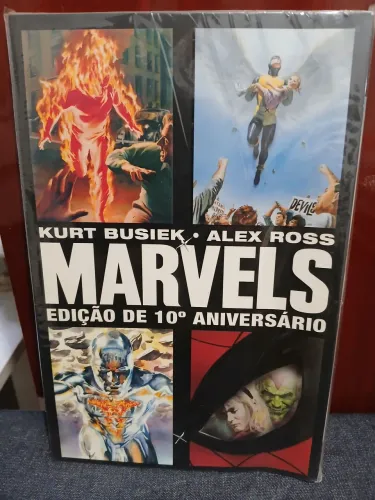 REVISTA MARVELS - EDIÇÃO DE 10* ANIVERSÁRIO