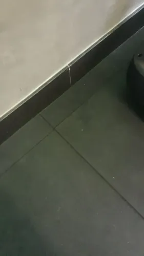 Piso de borracha de alto impacto para academia