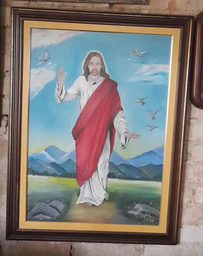 Quadro religioso de Jesus Cristo