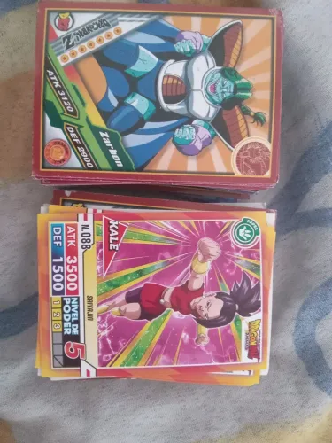 200 CARDS DE BANCA DE DRAGON BALL (SEM NENHUM REPETIDO) CONTÉM PERSONAGENS DE TODAS SAGAS