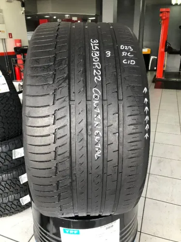 Pneu 315/30r22 Continental Contipremiumcontact 6 107y (3) (Usado)