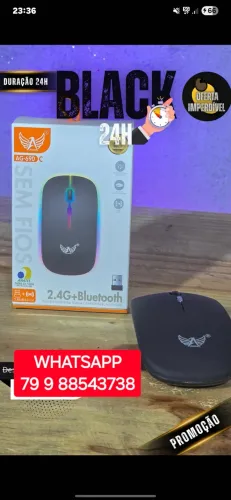 MOUSE BLUETOOTH SEM FIO - ENVIO AGORA! LACRADO 
