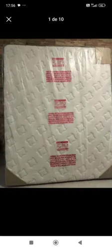 10x280/ QUEEN Colchão Casal Molas ensacadas e Gel NASA