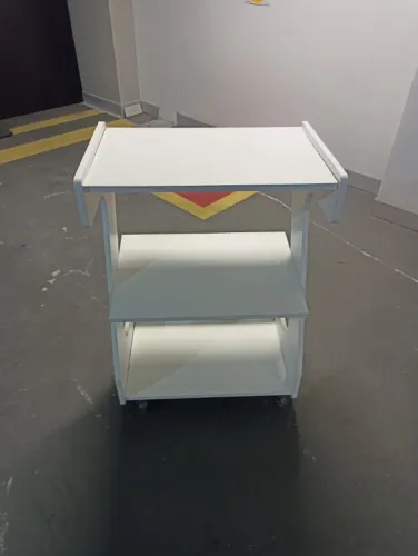 Carrinho/Mesinha Auxiliar em Z - MDF sem Gaveta