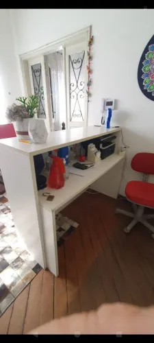 Mesas, cadeiras, estante, balcão etc. da Todeschini 