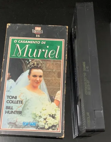 Fita Filme O Casamento De Muriel Vhs Coleção Caras Videoteca