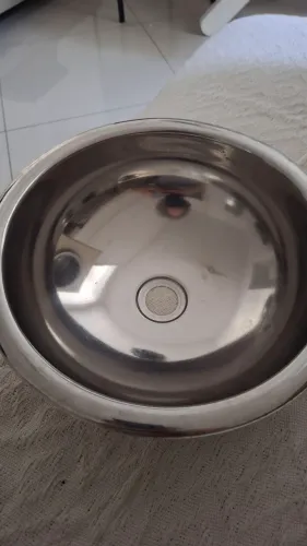 Cuba de inox redonda