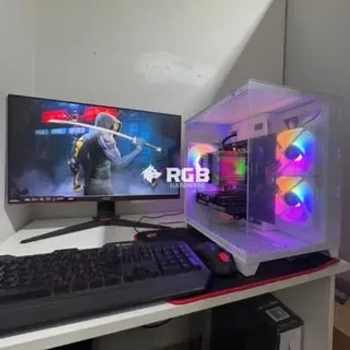 PC Gamer COMPLETO RYZEN 5 +RTX 4060 + 1 ano de garantia e em até 12x