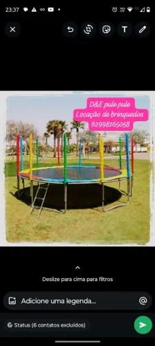 Alugo Pula pula de 3,5, 2,44 e escorrega, piscina de bolinhas, para eventos