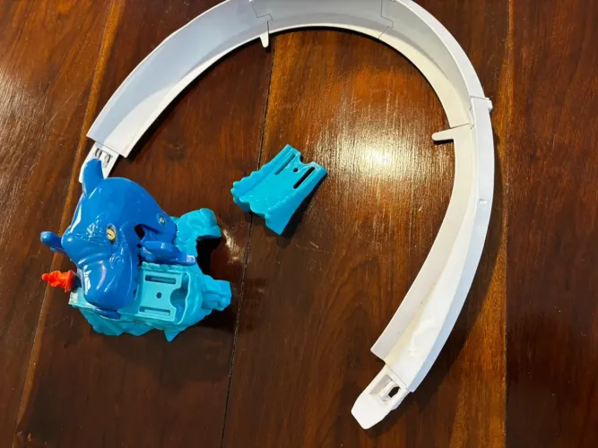 Pista de Carrinho Hot Wheels Shark Attack