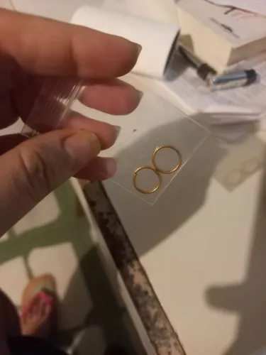 Piercings Argola Dourados 8mm