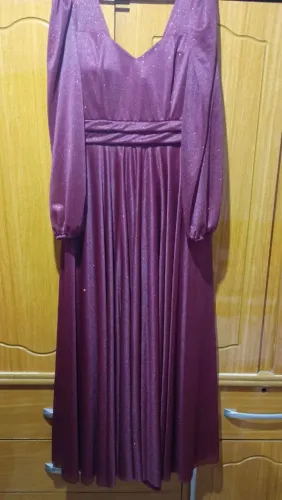 Vestido Festa Marsala Glamour