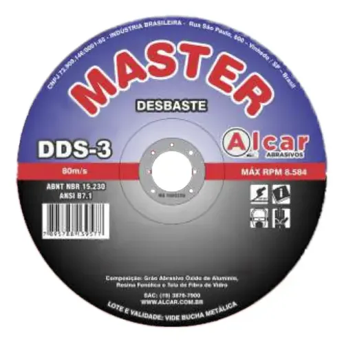 DISCO DESBASTE 7 DDS-3 ALCAR