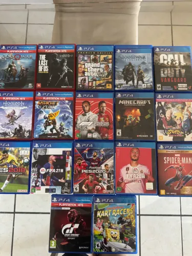 Jogos ps4 originais impecáveis
