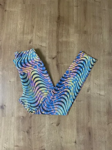 Calça legging tam M colorida Cantriun
