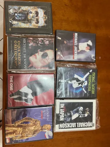 Coleção Dvds Michael Jackson