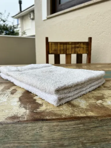 Toalha de Rosto Brancas 100% Algodão