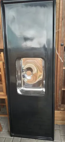 Tampo Granitado com Cuba Inox Para Pia 1,60